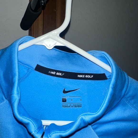 Nike men's blue Quarter zip golf jacket - Picture 4 of 4